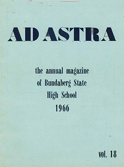 Cover of Ad Astra annual magazine of volume 18 in 1966.